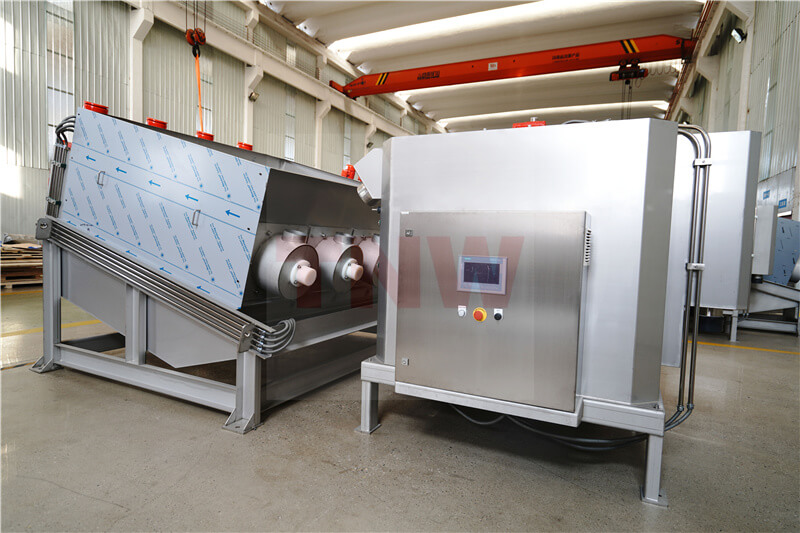 疊螺機污泥含水率如何降低？